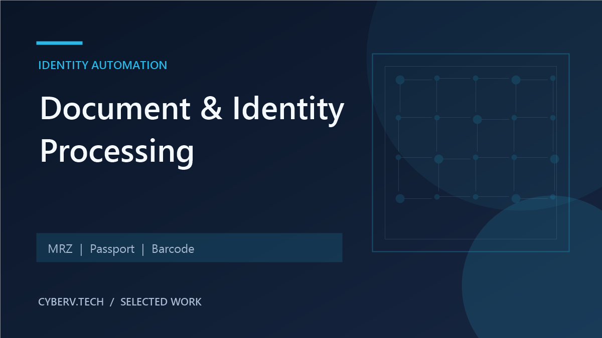 Document and Identity Processing